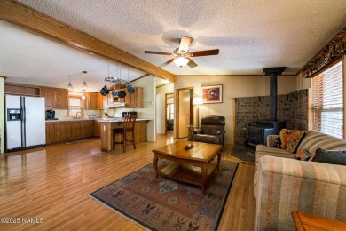 Escape to the cool mountain air in this inviting 3BR/2BA home in on Pinewood Country Club in Arizona - for sale on GolfHomes.com, golf home, golf lot