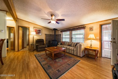 Escape to the cool mountain air in this inviting 3BR/2BA home in on Pinewood Country Club in Arizona - for sale on GolfHomes.com, golf home, golf lot