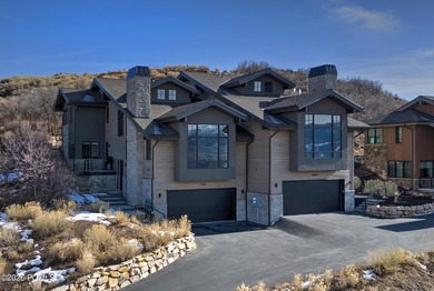 This stunning 4 bed/5 bath Hideout townhome checks all the boxes on Talisker Club At Tuhaye in Utah - for sale on GolfHomes.com, golf home, golf lot