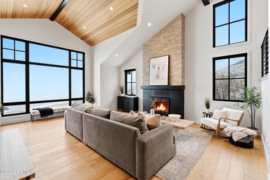 This stunning 4 bed/5 bath Hideout townhome checks all the boxes on Talisker Club At Tuhaye in Utah - for sale on GolfHomes.com, golf home, golf lot