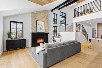 This stunning 4 bed/5 bath Hideout townhome checks all the boxes on Talisker Club At Tuhaye in Utah - for sale on GolfHomes.com, golf home, golf lot