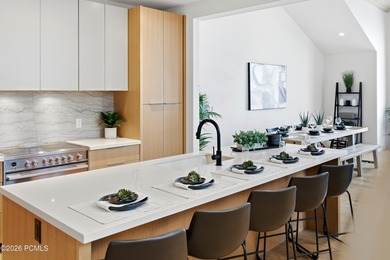 This stunning 4 bed/5 bath Hideout townhome checks all the boxes on Talisker Club At Tuhaye in Utah - for sale on GolfHomes.com, golf home, golf lot