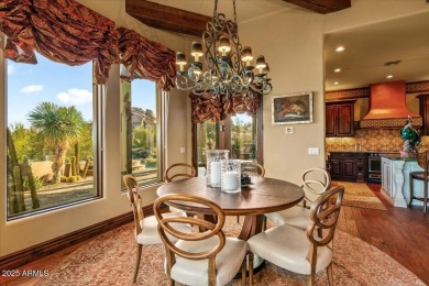 Timeless elegance with breathtaking views await in the on The Boulders Resort Golf Club in Arizona - for sale on GolfHomes.com, golf home, golf lot