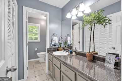 Discover this charming 3-bedroom, 2-bath ranch-style home on Fairfield Plantation Golf and Country Club in Georgia - for sale on GolfHomes.com, golf home, golf lot