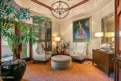 Timeless elegance with breathtaking views await in the on The Boulders Resort Golf Club in Arizona - for sale on GolfHomes.com, golf home, golf lot