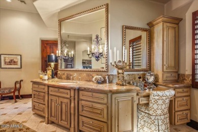 Timeless elegance with breathtaking views await in the on The Boulders Resort Golf Club in Arizona - for sale on GolfHomes.com, golf home, golf lot