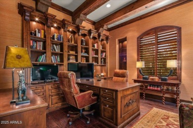 Timeless elegance with breathtaking views await in the on The Boulders Resort Golf Club in Arizona - for sale on GolfHomes.com, golf home, golf lot