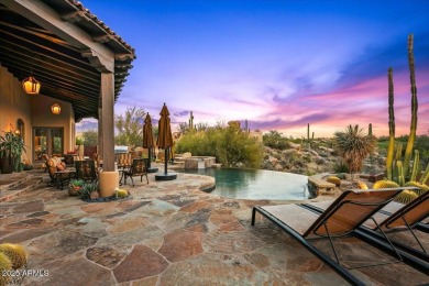 Timeless elegance with breathtaking views await in the on The Boulders Resort Golf Club in Arizona - for sale on GolfHomes.com, golf home, golf lot