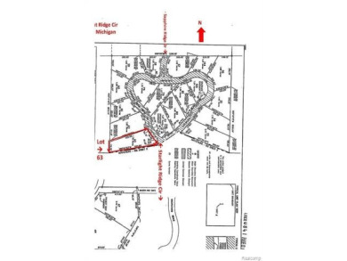 High and dry with a potential view of the water. Rare right to on  in Michigan - for sale on GolfHomes.com, golf home, golf lot