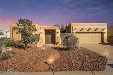 Backing onto the 7th fairway with breathtaking Organ Mountain on Sonoma Ranch Golf Course in New Mexico - for sale on GolfHomes.com, golf home, golf lot