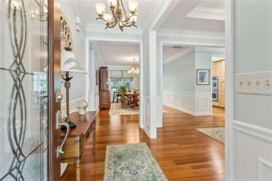 Nestled in a private cul-de-sac on one of the largest lots in on The Fairways at Laurel Canyon in Georgia - for sale on GolfHomes.com, golf home, golf lot
