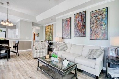 Turnkey Furnished Top-Floor End Unit with Golf Course  Waterway on Arrowhead Country Club in South Carolina - for sale on GolfHomes.com, golf home, golf lot