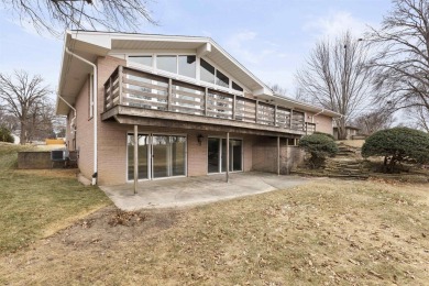 Awesome mid-century ranch w/full walk-out lower level. Overlooks on Mauh-Nah-Tee-See Country Club in Illinois - for sale on GolfHomes.com, golf home, golf lot