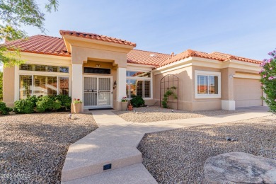 This stunning Truxton model is a true gem, offering 2 bedrooms on Desert Trails in Arizona - for sale on GolfHomes.com, golf home, golf lot