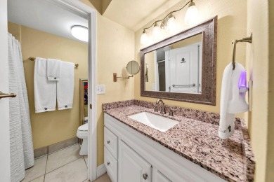 Lots of natural light streams into this cheerful beach retreat on Seascape Golf Course in Florida - for sale on GolfHomes.com, golf home, golf lot
