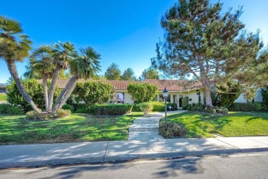 Custom single story with awesome curb appeal, most sought after on The Country Club of Rancho Bernardo in California - for sale on GolfHomes.com, golf home, golf lot