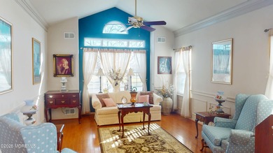 Tivoli model with pond & golf course views in prestigious adult on Renaissance Country Club in New Jersey - for sale on GolfHomes.com, golf home, golf lot