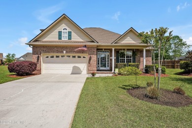 Beautifully updated all-brick home located at the end of a on Magnolia Greens Golf Plantation in North Carolina - for sale on GolfHomes.com, golf home, golf lot