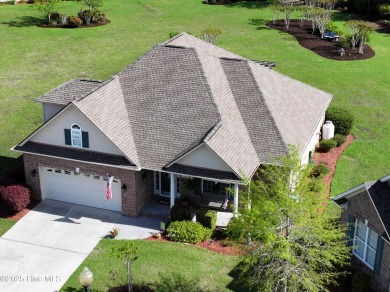 Beautifully updated all-brick home located at the end of a on Magnolia Greens Golf Plantation in North Carolina - for sale on GolfHomes.com, golf home, golf lot