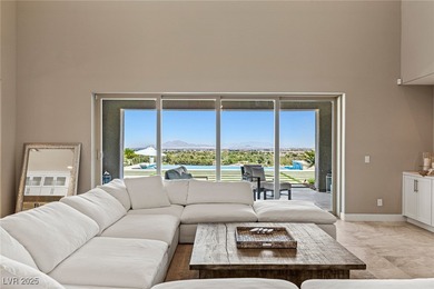 Embark on an extraordinary experience in this exquisite on Southern Highlands Golf Club in Nevada - for sale on GolfHomes.com, golf home, golf lot