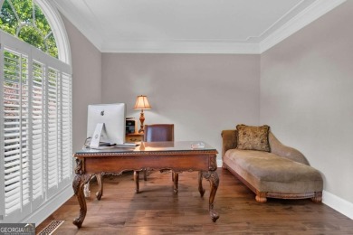 Located on the 3rd hole of Brookstone Country Club, this on Brookstone Golf and Country Club in Georgia - for sale on GolfHomes.com, golf home, golf lot
