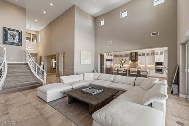 Embark on an extraordinary experience in this exquisite on Southern Highlands Golf Club in Nevada - for sale on GolfHomes.com, golf home, golf lot