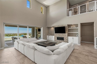Embark on an extraordinary experience in this exquisite on Southern Highlands Golf Club in Nevada - for sale on GolfHomes.com, golf home, golf lot