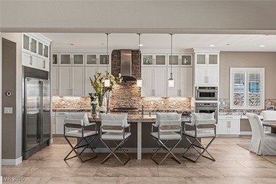 Embark on an extraordinary experience in this exquisite on Southern Highlands Golf Club in Nevada - for sale on GolfHomes.com, golf home, golf lot