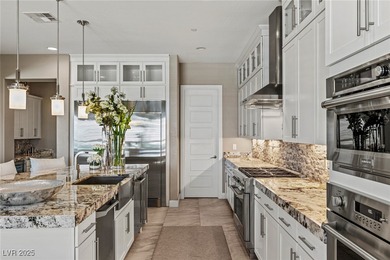 Embark on an extraordinary experience in this exquisite on Southern Highlands Golf Club in Nevada - for sale on GolfHomes.com, golf home, golf lot