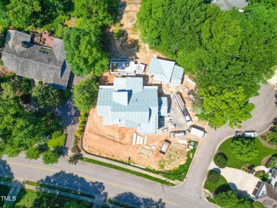 Stunning Luxury Home and Pool house on NRCC 9th Fairway of the on North Ridge Country Club in North Carolina - for sale on GolfHomes.com, golf home, golf lot