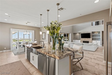 Embark on an extraordinary experience in this exquisite on Southern Highlands Golf Club in Nevada - for sale on GolfHomes.com, golf home, golf lot