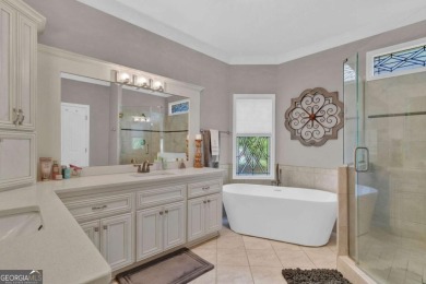 Located on the 3rd hole of Brookstone Country Club, this on Brookstone Golf and Country Club in Georgia - for sale on GolfHomes.com, golf home, golf lot