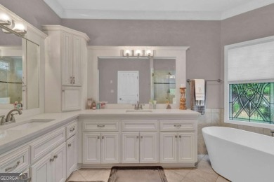 Located on the 3rd hole of Brookstone Country Club, this on Brookstone Golf and Country Club in Georgia - for sale on GolfHomes.com, golf home, golf lot