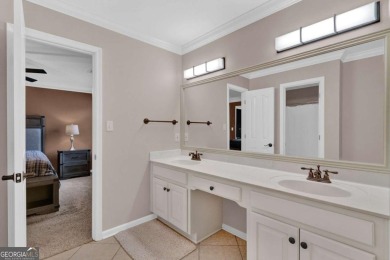 Located on the 3rd hole of Brookstone Country Club, this on Brookstone Golf and Country Club in Georgia - for sale on GolfHomes.com, golf home, golf lot
