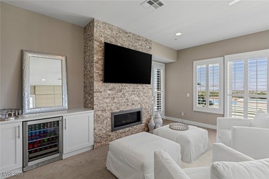 Embark on an extraordinary experience in this exquisite on Southern Highlands Golf Club in Nevada - for sale on GolfHomes.com, golf home, golf lot