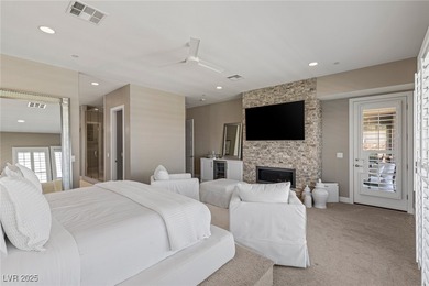 Embark on an extraordinary experience in this exquisite on Southern Highlands Golf Club in Nevada - for sale on GolfHomes.com, golf home, golf lot