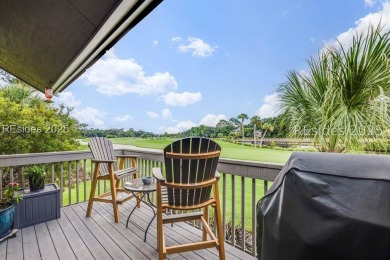It's all about the view, and this villa delivers in spades! on Palmetto Dunes Golf Course and Resort in South Carolina - for sale on GolfHomes.com, golf home, golf lot