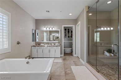 Embark on an extraordinary experience in this exquisite on Southern Highlands Golf Club in Nevada - for sale on GolfHomes.com, golf home, golf lot