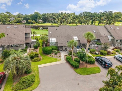 It's all about the view, and this villa delivers in spades! on Palmetto Dunes Golf Course and Resort in South Carolina - for sale on GolfHomes.com, golf home, golf lot