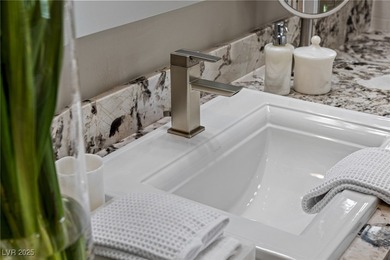 Embark on an extraordinary experience in this exquisite on Southern Highlands Golf Club in Nevada - for sale on GolfHomes.com, golf home, golf lot