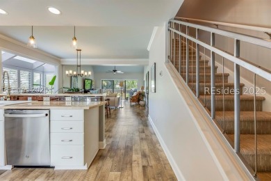 It's all about the view, and this villa delivers in spades! on Palmetto Dunes Golf Course and Resort in South Carolina - for sale on GolfHomes.com, golf home, golf lot