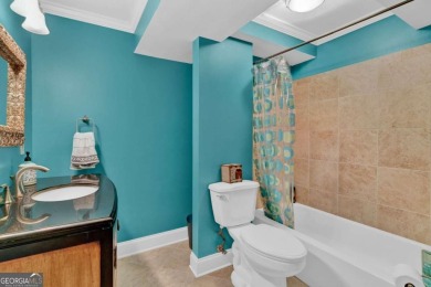 Located on the 3rd hole of Brookstone Country Club, this on Brookstone Golf and Country Club in Georgia - for sale on GolfHomes.com, golf home, golf lot