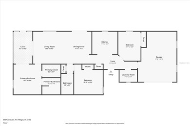 NEW ROOF COMING! Turnkey 3-bedroom, 2-bathroom Bonita Courtyard on The Links of Spruce Creek in Florida - for sale on GolfHomes.com, golf home, golf lot