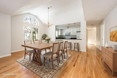 This move-in ready end unit overlooks the fourth tee of on The Golf Club At Southport in Massachusetts - for sale on GolfHomes.com, golf home, golf lot