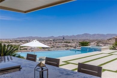 Embark on an extraordinary experience in this exquisite on Southern Highlands Golf Club in Nevada - for sale on GolfHomes.com, golf home, golf lot