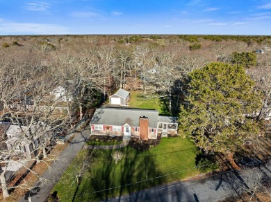 Discover this charming South Yarmouth gem w/ end-of-street water on Bass River Golf Course in Massachusetts - for sale on GolfHomes.com, golf home, golf lot