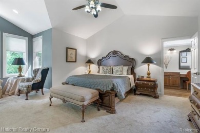 This custom property is tucked away on a quiet cul-de-sac is in on Oakhurst Golf and Country Club in Michigan - for sale on GolfHomes.com, golf home, golf lot