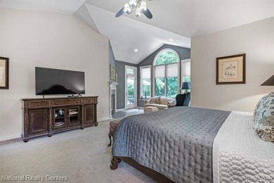 This custom property is tucked away on a quiet cul-de-sac is in on Oakhurst Golf and Country Club in Michigan - for sale on GolfHomes.com, golf home, golf lot