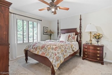 This custom property is tucked away on a quiet cul-de-sac is in on Oakhurst Golf and Country Club in Michigan - for sale on GolfHomes.com, golf home, golf lot