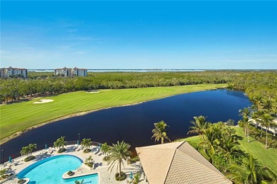 Gaze out at the stunning views of Estero Bay and The Gulf of on The Colony Golf and Country Club in Florida - for sale on GolfHomes.com, golf home, golf lot